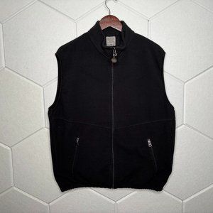 Colorado Trading Company Men’s Black Fleece Vest — Size Large